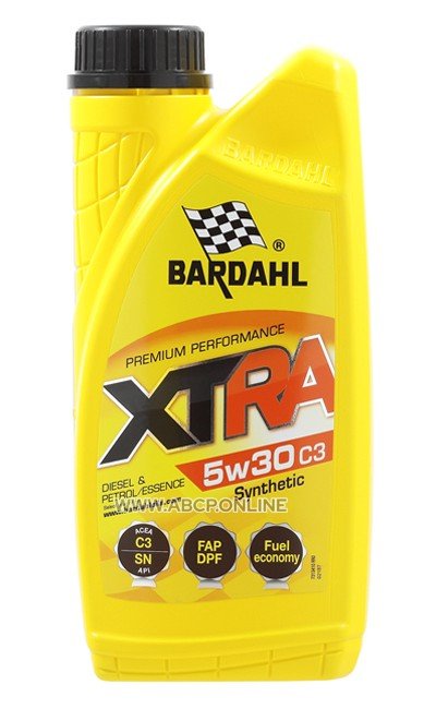 Xtra 5w30 sn c3 mb 229.31 vw 507.00 vw 504.00, Bardahl 34101