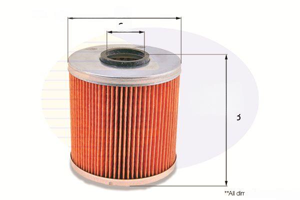 Оливний фільтр, фільтрувальний елемент, Comline EOF015