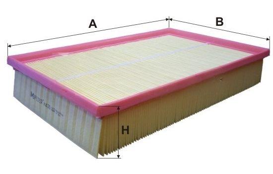 Повітряний фільтр, Mfilter K435
