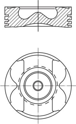 Поршень, Mahle 001PI00177000