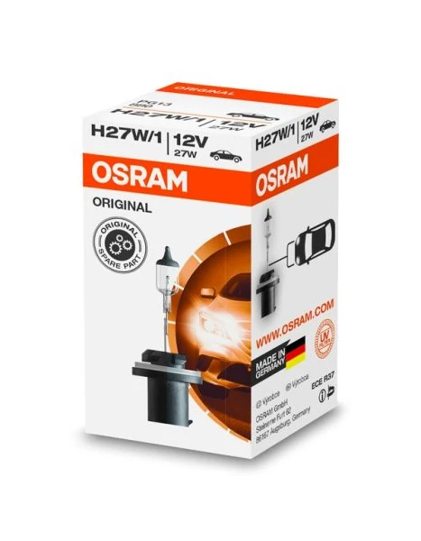 Лампа розжарювання, основна фара, 27Вт, виконання цоколя PG13, STANDARD, Osram 880