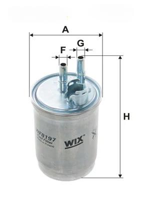 Фільтр палива, Wix Filters WF8197