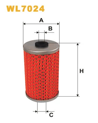 Оливний фільтр, Wix Filters WL7024