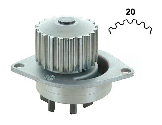 Водяний насос, кільк. зубц. 20, Xsara/Micra/Peugeot 205/306/309/405 1.4/1.5D/1.6 91-, Airtex 1419