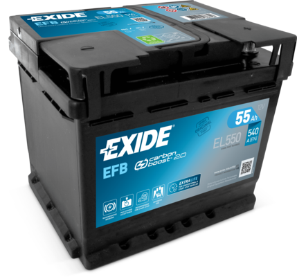 Стартерний акумулятор, Exide EL550