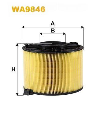 Повітряний фільтр, Wix Filters WA9846