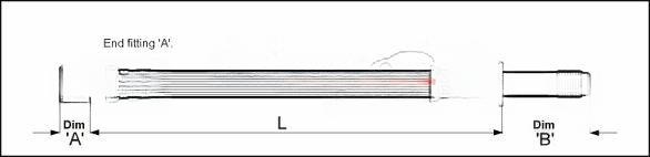 Гальмівний шланг, Metzger 4110579