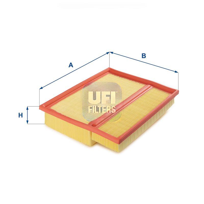 Повітряний фільтр, фільтрувальний елемент, MERCEDES W202 94-, Ufi 30.119.00