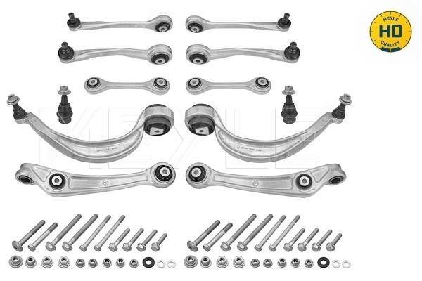 Комплект для керма, підвіска коліс, передня вісь ліворуч, передня вісь праворуч, AUDI A4/A5/Q5 08- пер.подв.верх.зад.лев., Meyle 1160500263/HD