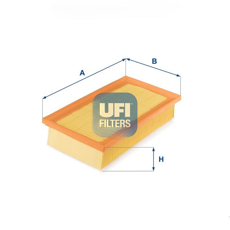 Повітряний фільтр, фільтрувальний елемент, Ufi 30.717.00