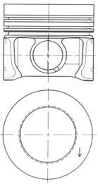 Поршень, Kolbenschmidt 41095610