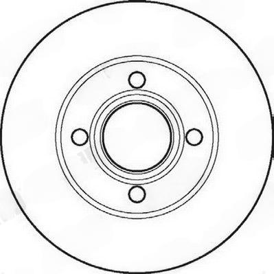Гальмівний диск, Jurid 561691JC