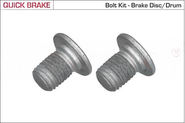 Гвинт, гальмівний диск, Quick Brake 11661K