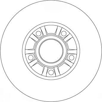 Гальмівний диск, Trw DF4273BS