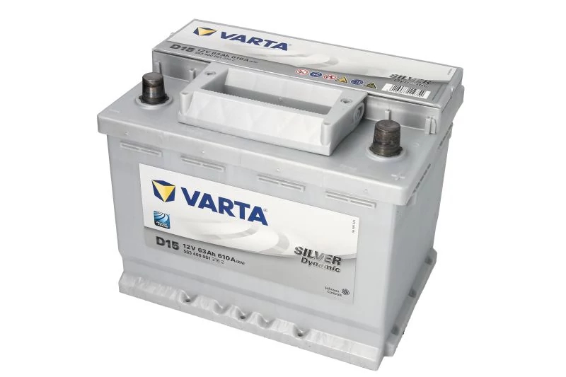 Акумулятор 63a 610a 12v, Varta SD563400061