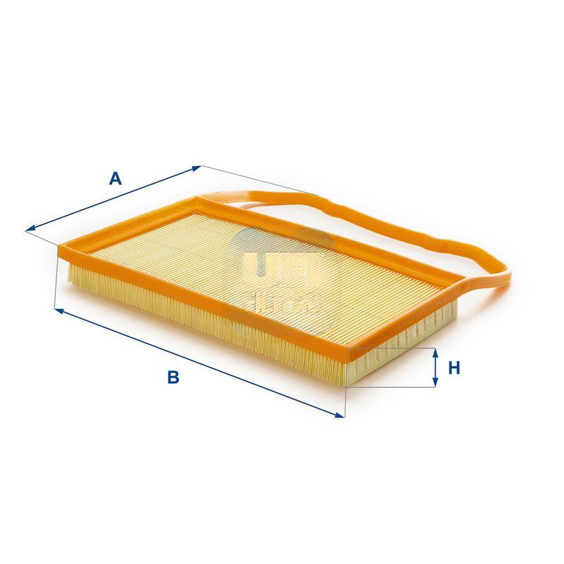 Повітряний фільтр, фільтрувальний елемент, Ufi 30.589.00