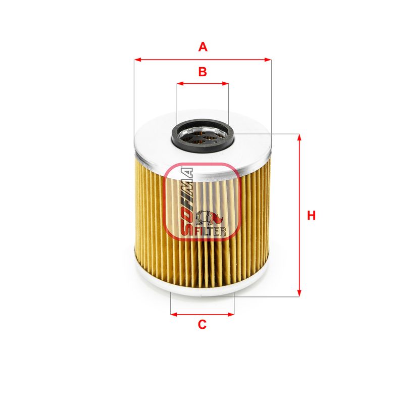 Оливний фільтр, Sofima S5541PO