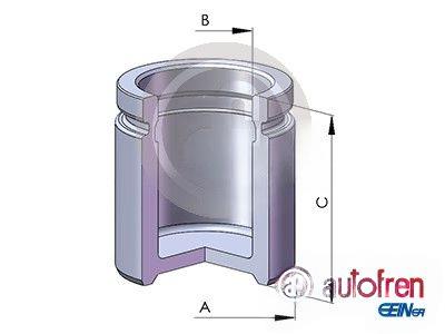 Поршень, гальмівний супорт, Autofren D0-2570