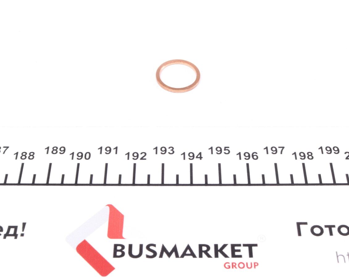 Ущільнювальне кільце, пробка для зливання оливи, Elring 114.600