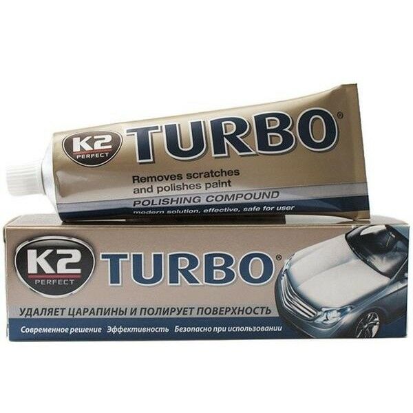 Turbo tempo 120g воскова паста для полірування кузова, K2 EK0011