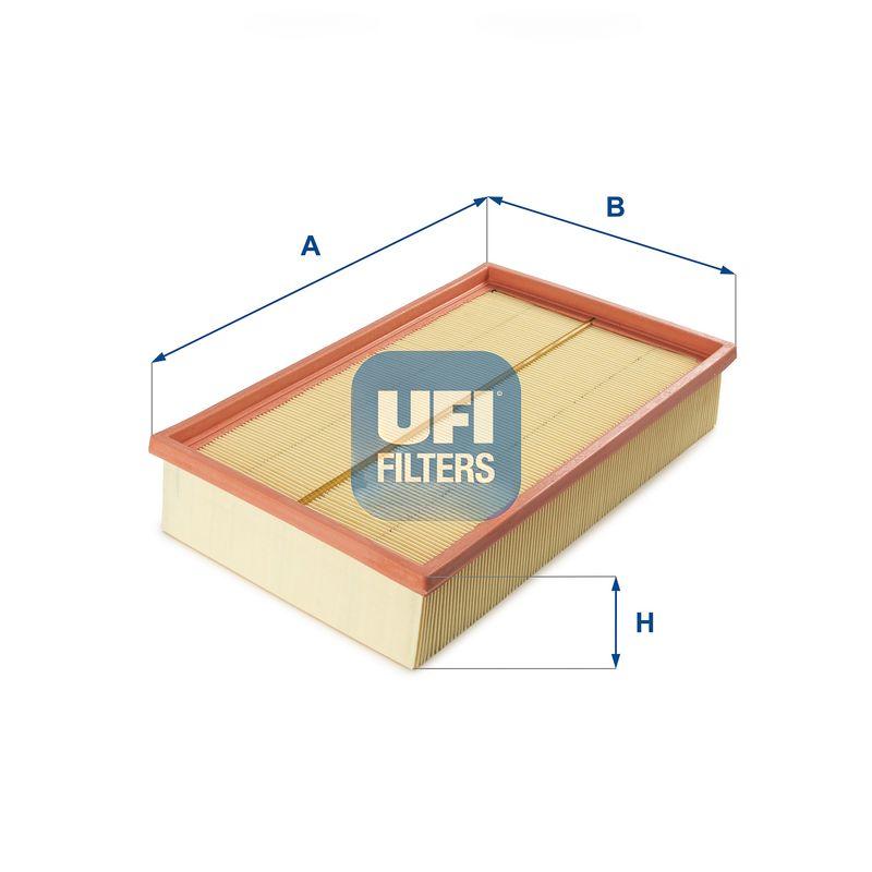 Повітряний фільтр, фільтрувальний елемент, VW T5 03-, Ufi 30.320.00