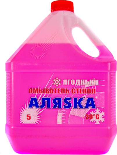 Омивач скла зимовий аляsка ягідний -20с 5л, Аляsка 5360