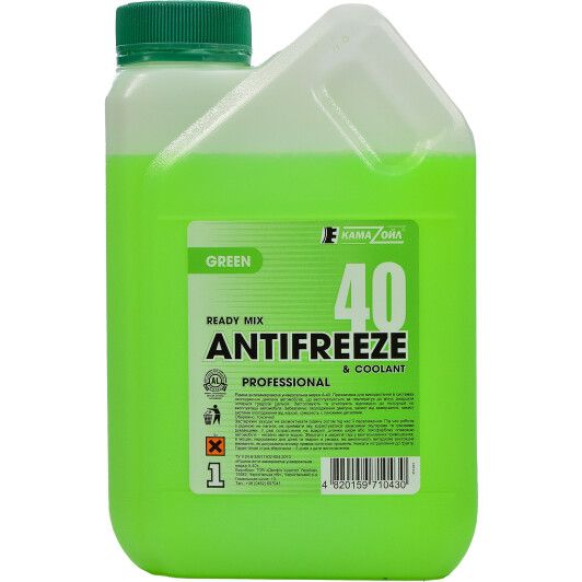 Кama antifreeze-40 (зелений) 1кг, Кама Ойл 3513