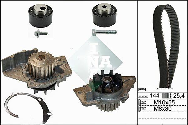 Водяний насос + зубчастий ремінь, Ina 530023530