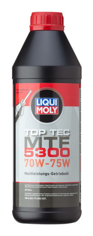 Олива для коробки передач, TOP TEC MTF 5300 70W-75W 1л, Liqui Moly 21359