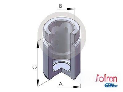 Поршень, гальмівний супорт, Autofren D0-2588