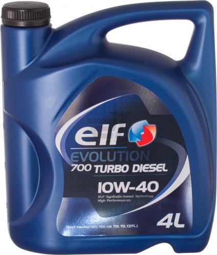 10w40 •evolution 700 turbo diesel• 4l, ELF 10W40 EVOL 700 TurboDiesel (4л), Elf 194862