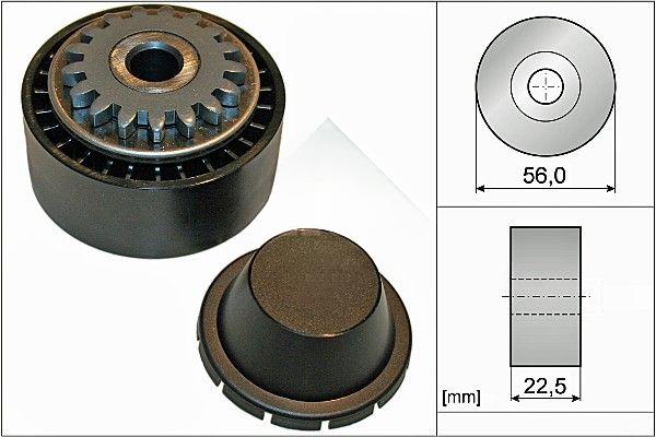 Натяжний ролик, поліклиновий ремінь, Ina 531085410