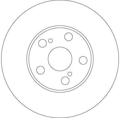 Гальмівний диск, Trw DF4416
