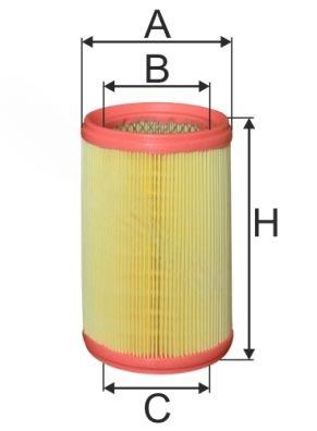 Повітряний фільтр, Mfilter A553