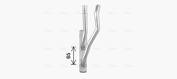 Теплообмінник, система опалення салону, MAZDA 6 (2003), Ava MZ6299