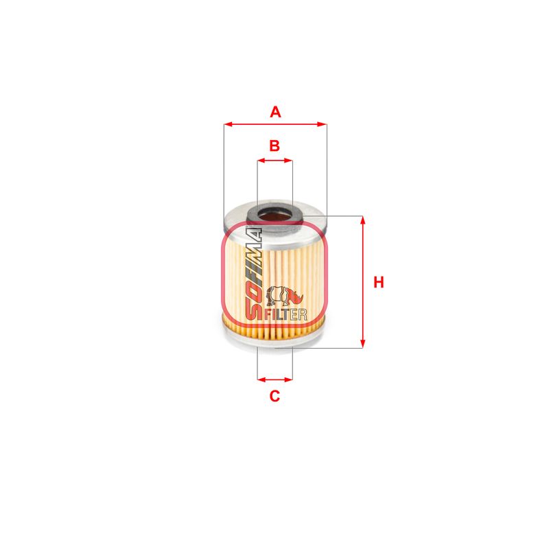 Оливний фільтр, Sofima S5587PO