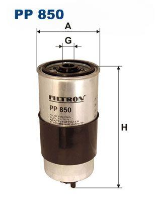 Фільтр палива, Filtron PP850