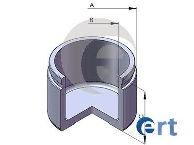 Поршень, гальмівний супорт, Ert 150295-C