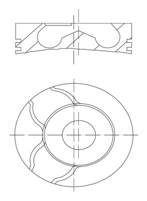 Поршень, Mahle 0222102