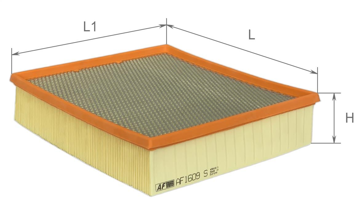 Повітряний фільтр, Alpha AF1609S
