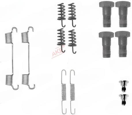 Комплект приладдя, колодка стоянкового гальма, Quick Brake 105-0867