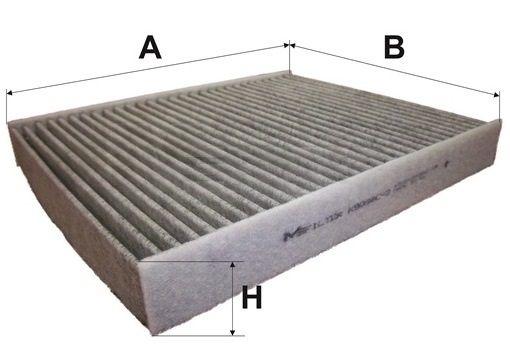 Фільтр, повітря у салоні, Mfilter K9094C2