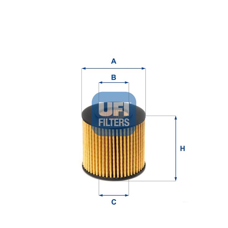 Оливний фільтр, Ufi 25.086.00