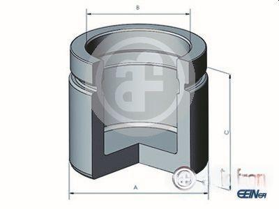Поршень, гальмівний супорт, Autofren D0-25335