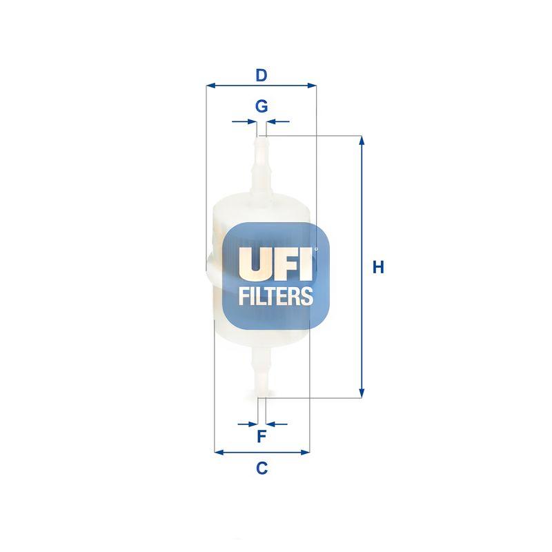 Фільтр палива, Ufi 31.012.00