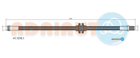 Гальмівний шланг, Adriauto 41.1216.1