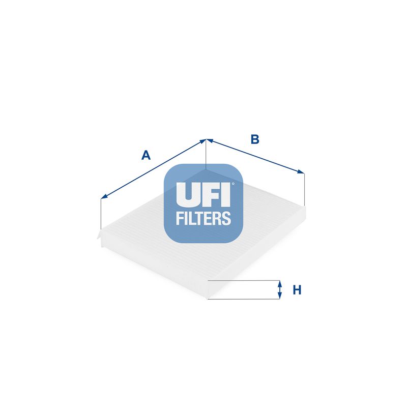 Фільтр, повітря у салоні, Ufi 53.043.00