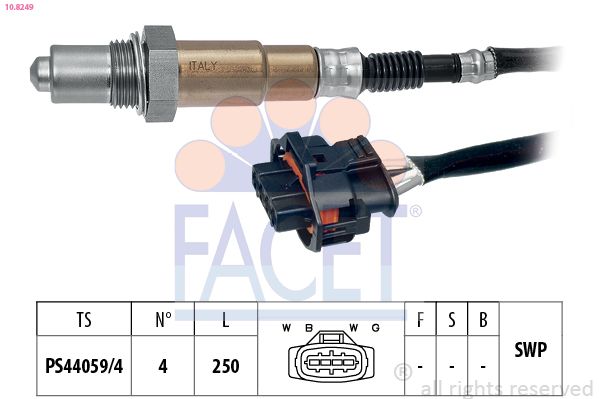 Кисневий датчик, Facet 10.8249