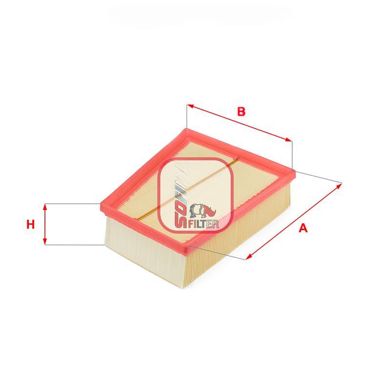 Повітряний фільтр, фільтрувальний елемент, RENAULT "1,5-2,0 "03>>, Sofima S3417A