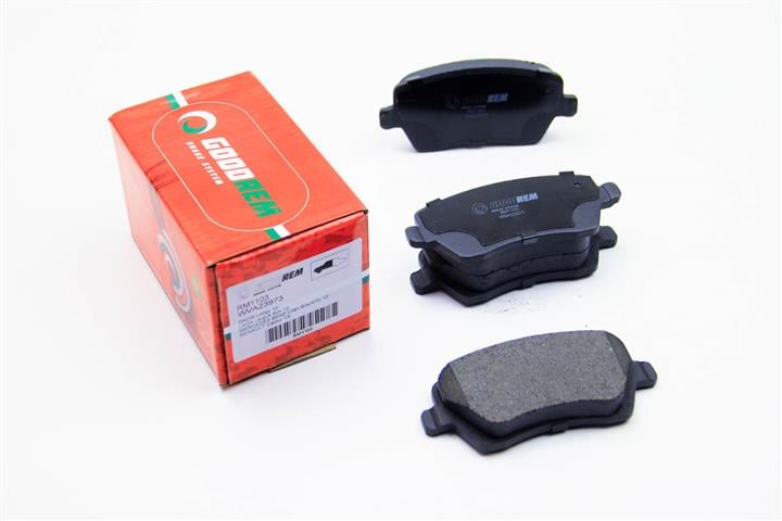 Комплект гальмівних накладок, дискове гальмо, Kangoo/Logan 08-/Duster 10- (TRW), Goodrem RM1103